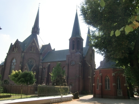 Mönchengladbach-Hehn : Heiligenpesch, im Wallfahrtsort Hehn liegt die Pfarr- und Wallfahrtskirche St. Mariä Heimsuchung